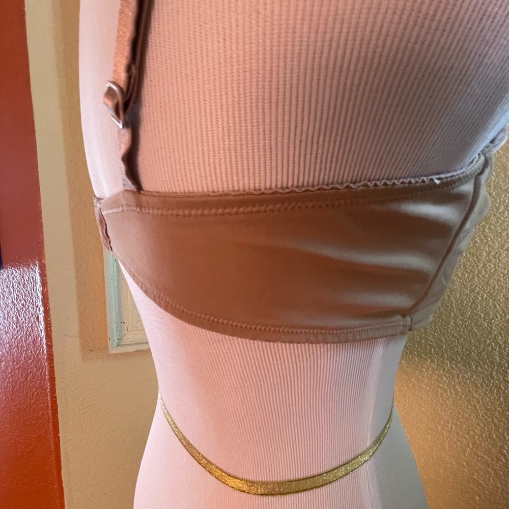 Skims underwire mesh bra with cover over top coverage bra - Picture 5 of 6